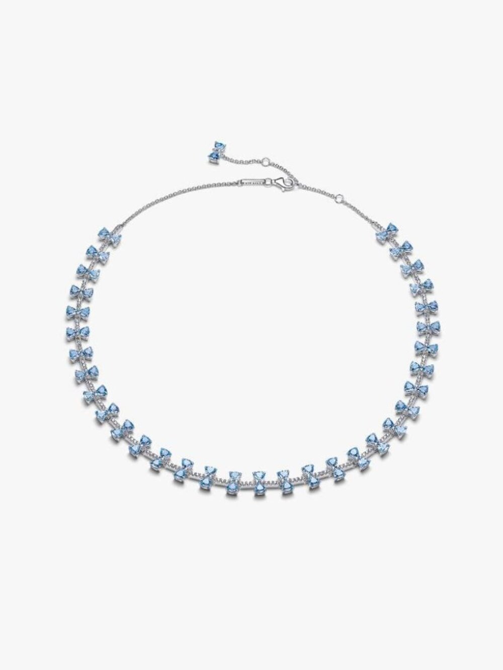 Pandora Bridgerton Blue Bow Necklace